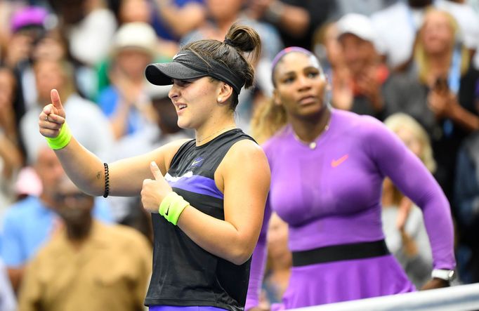 Bianca Andreescu ve finále US Open 2019