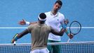 Australian Open 2021, 3. den (Frances Tiafoe a Novak Djokovič)