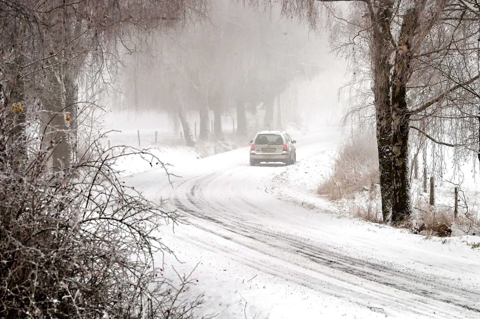 Česká republika, sníh, doprava, sněžení, kalamita
