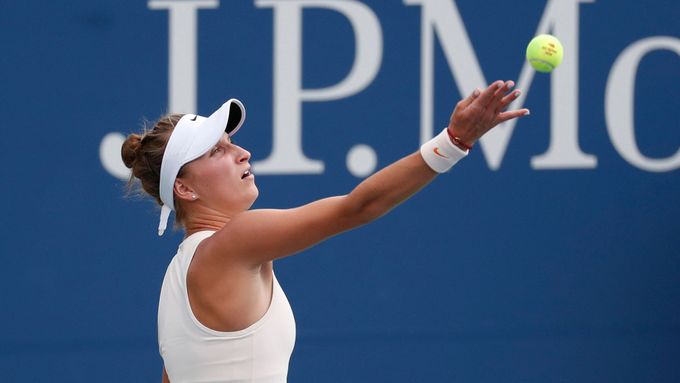 Markéta Vondroušová ve 2. kole US Open.