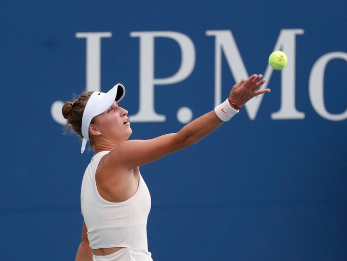 Markéta Vondroušová ve 2. kole US Open.