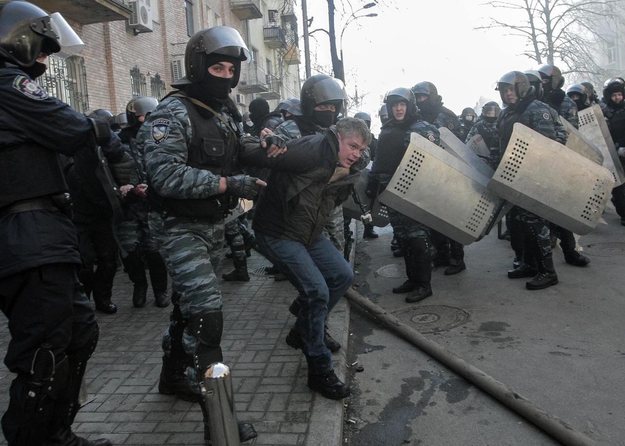 Ukrajina protesty 18. 2. 2014