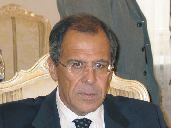 Sergej Lavrov na snímku z roku 2004, kdy se stal ruským ministrem zahraničí.