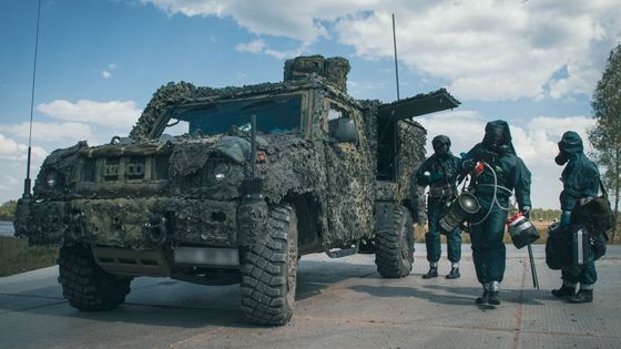 Čeští vojáci na základně Rukla v Litvě