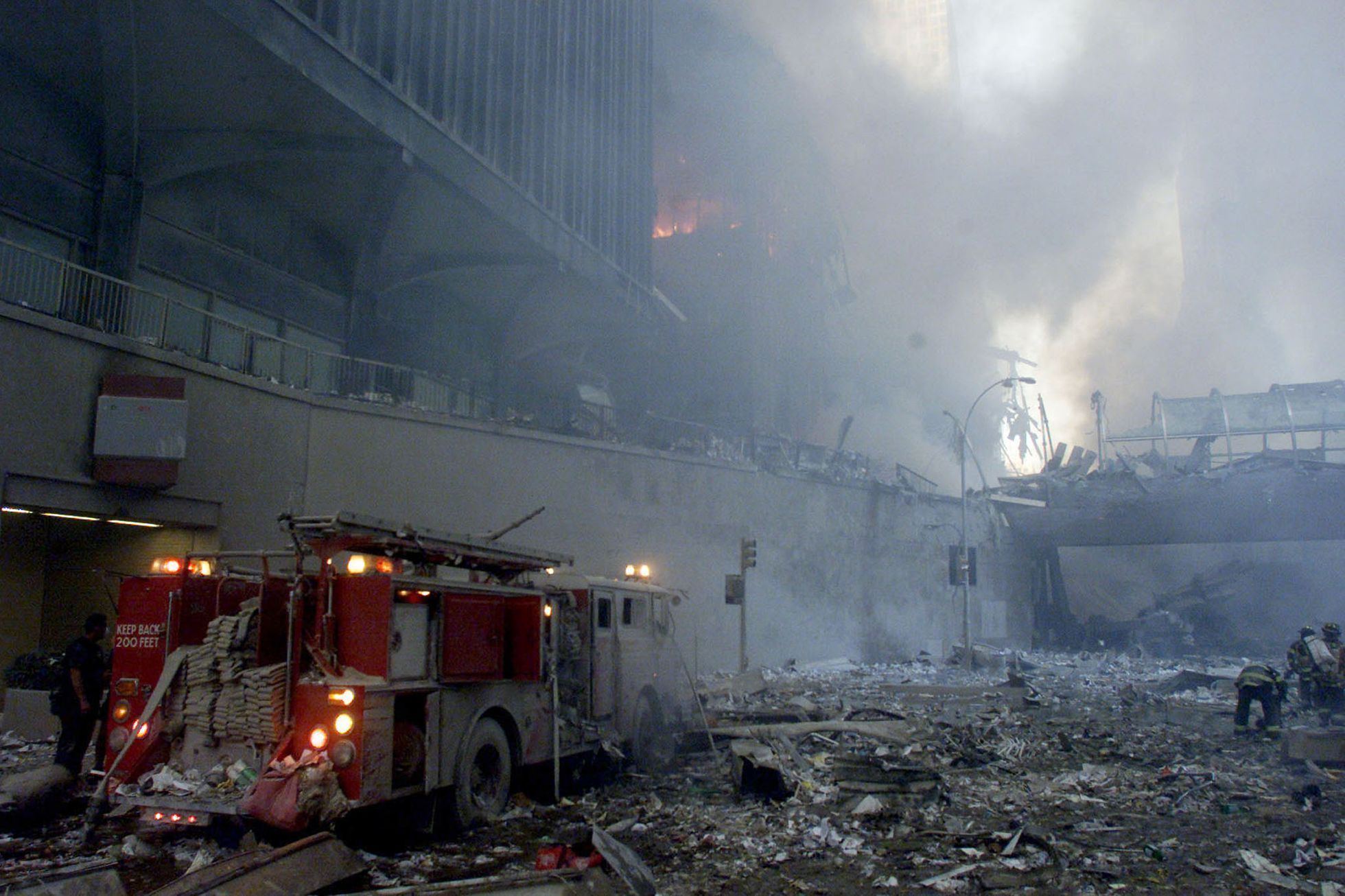 Fotogalerie / 11. 9. 2001 / 11. září 2001 / Teroristický útok / Terorismus / USA / Historie / Výročí / Reuters / 17