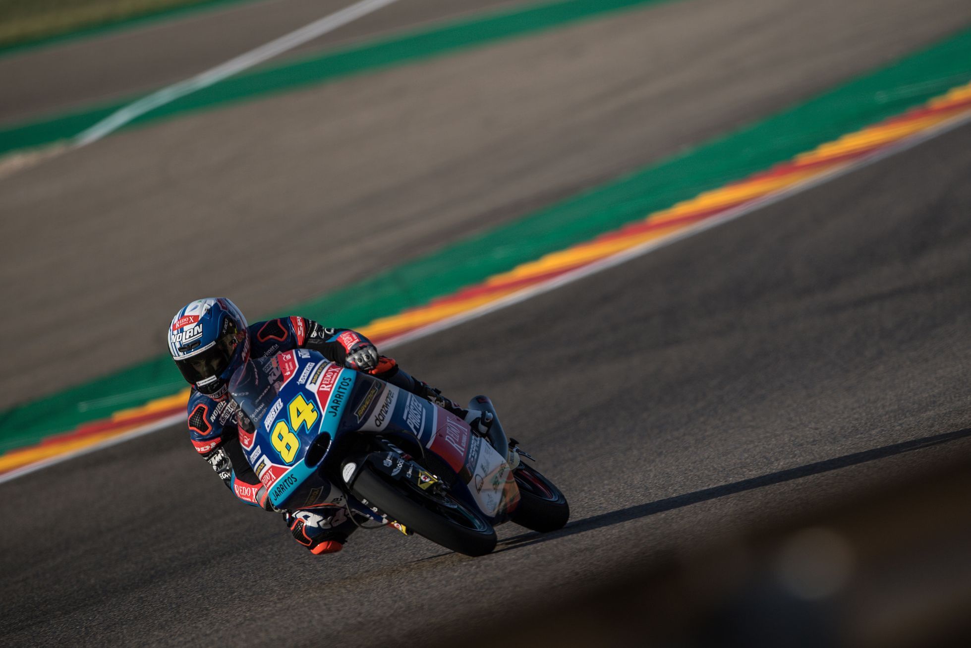Jakub Kornfeil ve Velké ceně Aragonie třídy Moto3