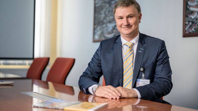 Předseda představenstva Nemocnice České Budějovice, a.s. MUDr. Ing. Michal Šnorek, Ph.D.