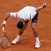 Novak Djokovič v 2. kole French Open.