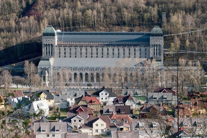 Rjukan, elektrárna Såheim.