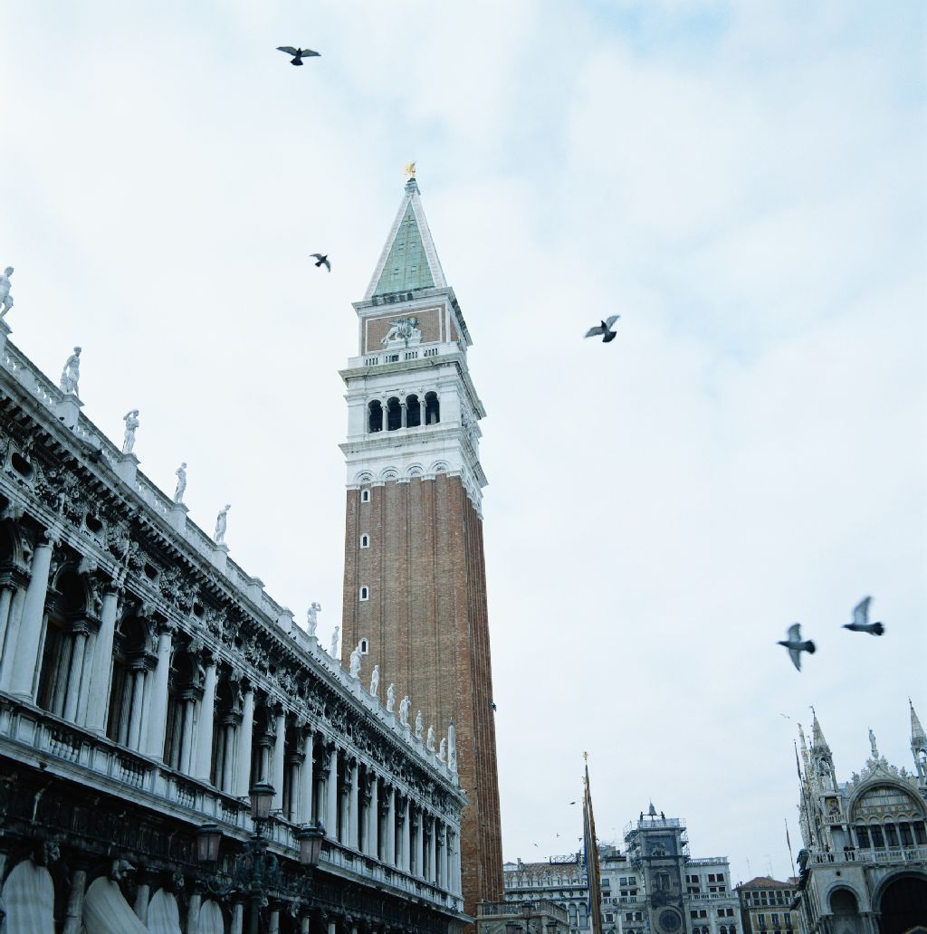 Benátky - věž Kampanila