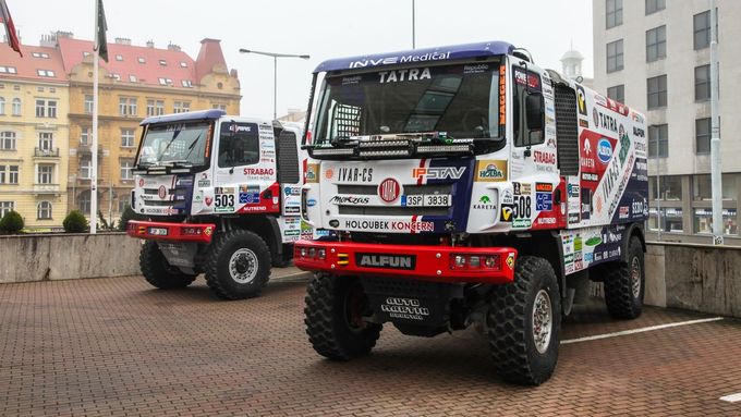 Tatry Phoenix  týmu Buggyra před Rallye Dakar 2017.