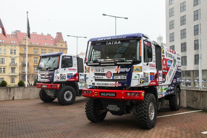 Rallye Dakar 2017: Martin Kolomý a Aleš Loprais, Tatra