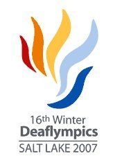 Logo zimní deaflympiády 2007.