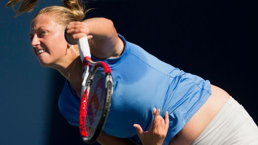 Petra Kvitová na turnaji v Torontu