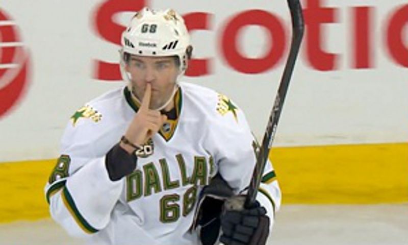 Jaromír Jágr slaví svůj 668. gól v NHL