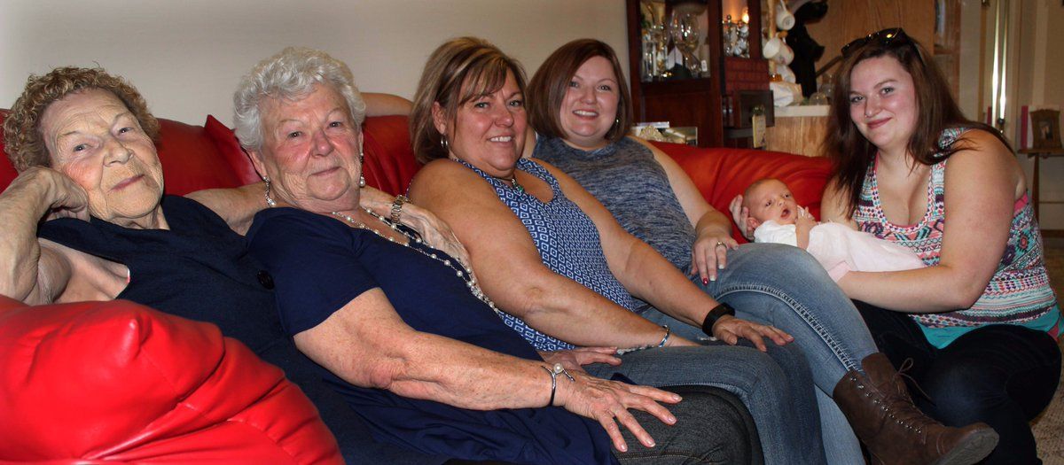 Alberta woman becomes great-great-great-grandmother