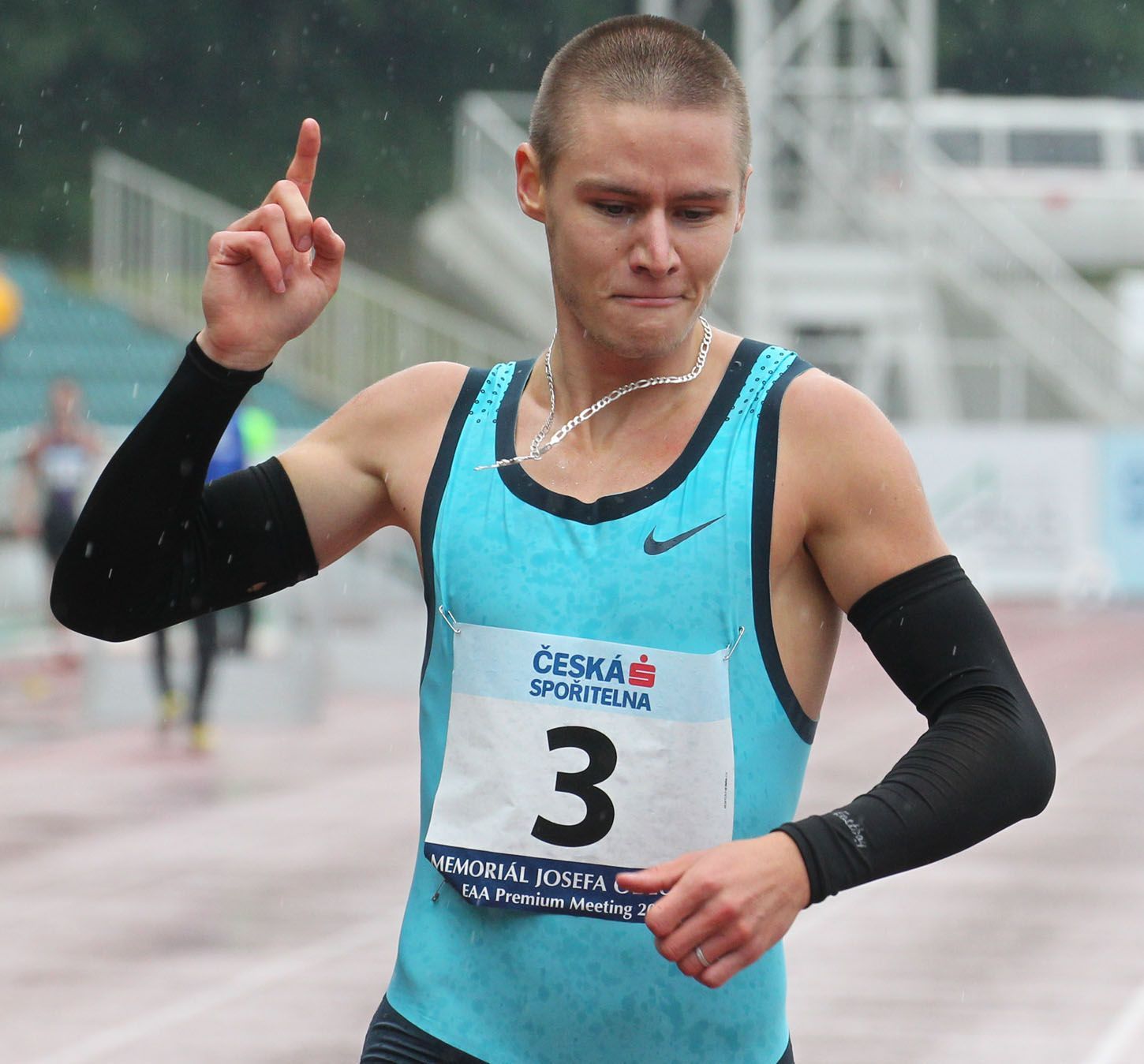 Atletka, Memoriál Josefa Odložila 2013: 400 m, Pavel Maslák (3)