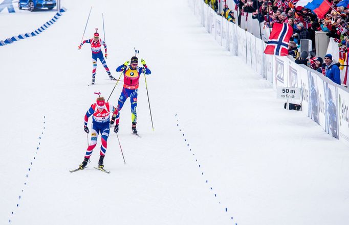 MS 2016, masák M: Johannes Thingnes Bö a Martin Fourcade