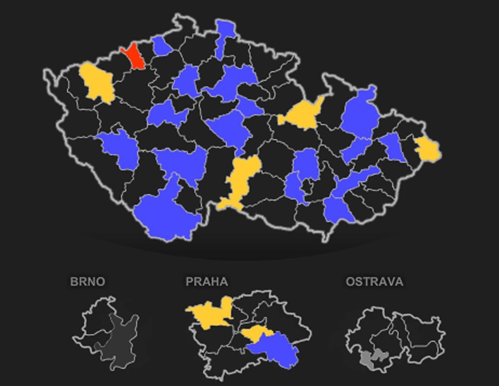Volební speciál na Aktuálně.cz - screenshot