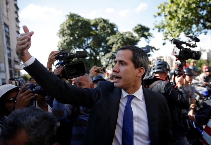 Šestatřicetiletý venezuelský politik Juan Guaidó, pro mnohé jediná naděje na změnu ve Venezuele.