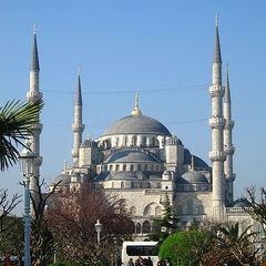 Turecko - Modrá mešita v Instabulu