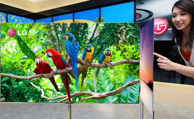 55 palcová OLED TV firmy LG