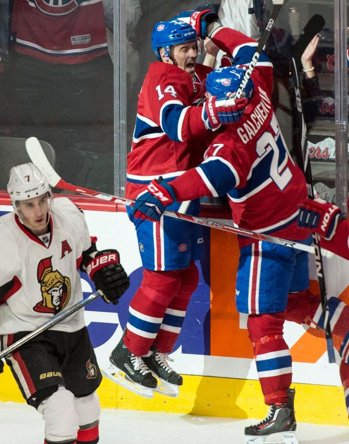 NHL, Montreal-Ottawa: Tomáš Plekanec (14), Alex Galchenyuk - Kyle Turris