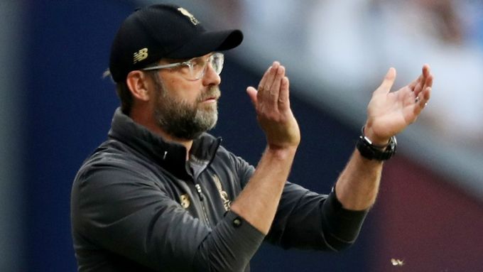 Jürgen Klopp ve finále Ligy mistrů Tottenham - Liverpool