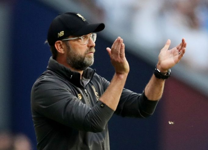 Jürgen Klopp ve finále Ligy mistrů Tottenham - Liverpool