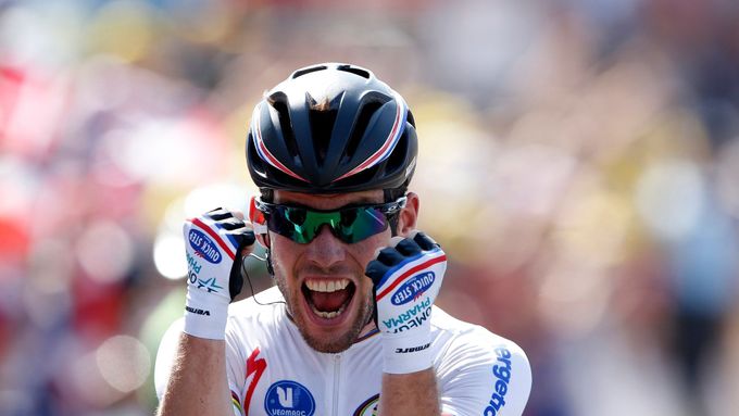 13. etapa Tour de France 2013 - slavící Cavendish