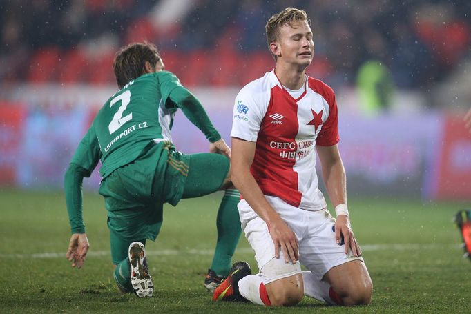 EPL, Slavia-Bohemians: Jan Bořil - Michal Švec (2)