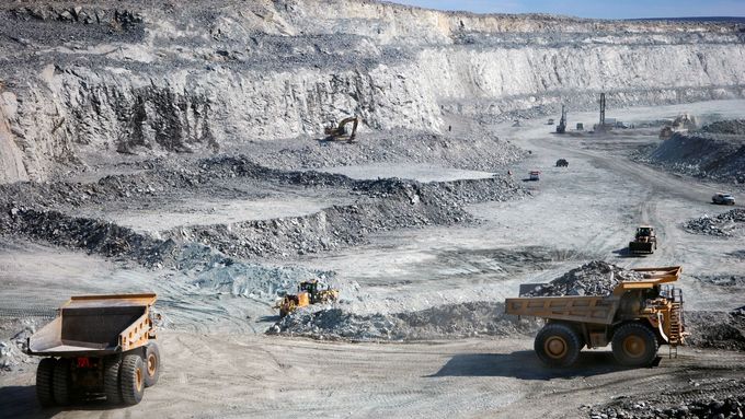 Důl v Kanadě, ilustrační foto.