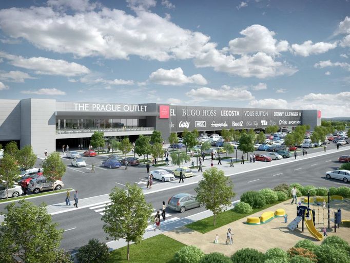 Společnost The Prague Outlet chce začátkem roku 2016 otevřít nové outletové centrum v Tuchoměřicích u ruzyňského letiště.