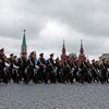 Moskva, přehlídka, Rusko, druhá světová válka, armáda, vojsko