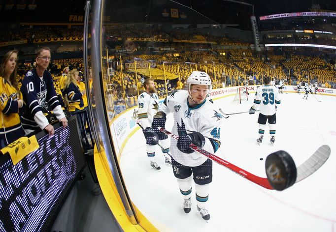 Tomáš Hertl v play off NHL 2016