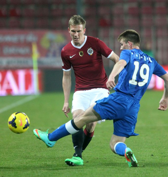 Sparta vs. Brno, utkání Gambrinus ligy (Bořek Dočkal)