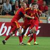 Fotbal, kvalifikace MS, Česko - Arménie: Gevorg Ghazaryan (10) slaví gól