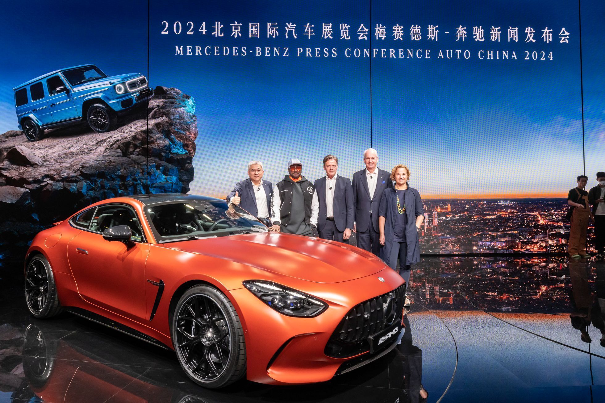 Mercedes-Benz na autosalonu v Pekingu