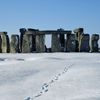 Sníh - Stonehenge