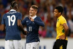 Francie před MS rozmetala Jamajku, Itálie dala pět gólů