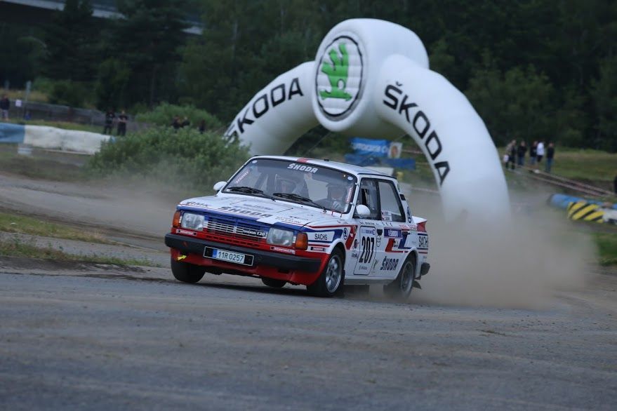 Rallye Bohemia 2019: Vladimír Berger, Škoda 130 LR