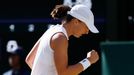 Iga Šwiateková ve finále Wimbledonu 2025