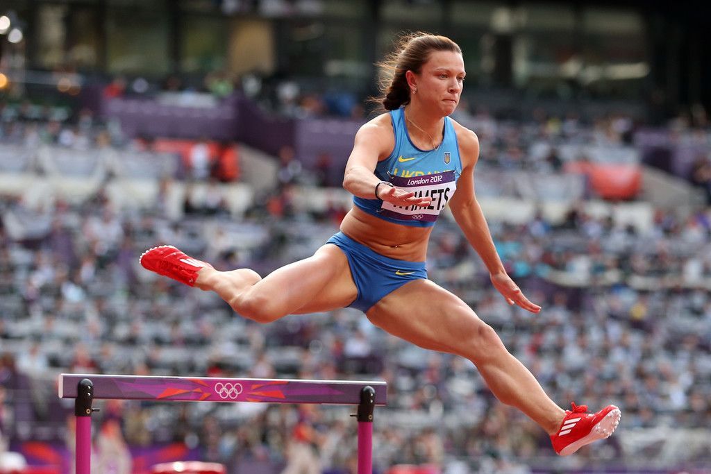 Atletika, 400 m přek.: Hanna Titimetsová