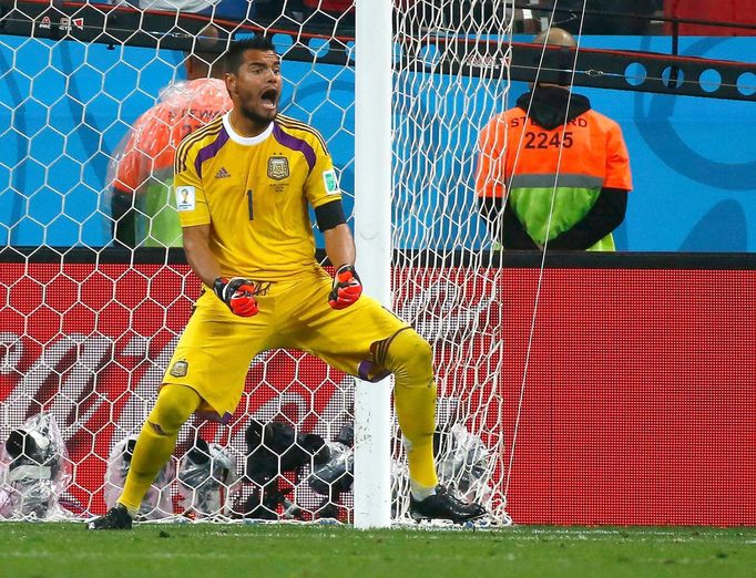 MS 2014, Argentina-Nizozemsko: Sergio Romero