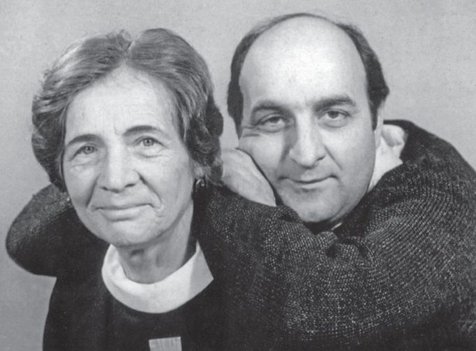 Ota Pavel s matkou, 60. léta.