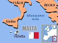 Mapa - Malta