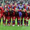 Česká reprezentace v zápase s Portugalskem