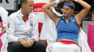 Fed Cup, Česko - Itálie (Petra Kvitová a Petr Pála)