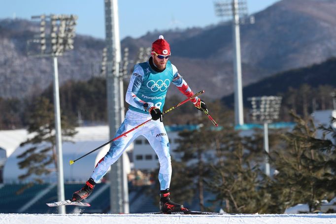 Trénink českých biatlonistů na olympiádě v Pchjongčchangu (Michal Šlesingr)