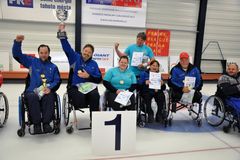Velké Meziříčí vyhrálo mistrovství republiky v curlingu vozíčkářů